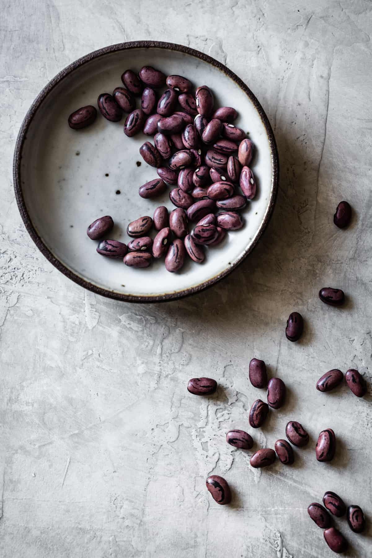 Beans in bowl 