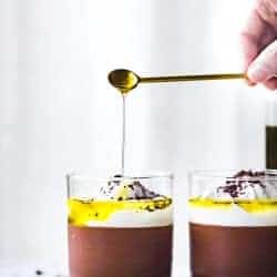 Stovetop Pots De Crème with Olive Oil and Flaky Salt