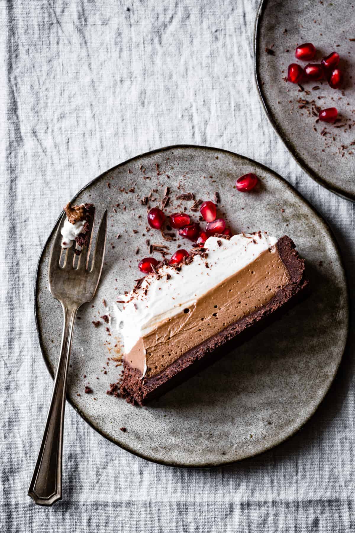 delicious Chocolate Cream Tart {vegan, gluten-free}