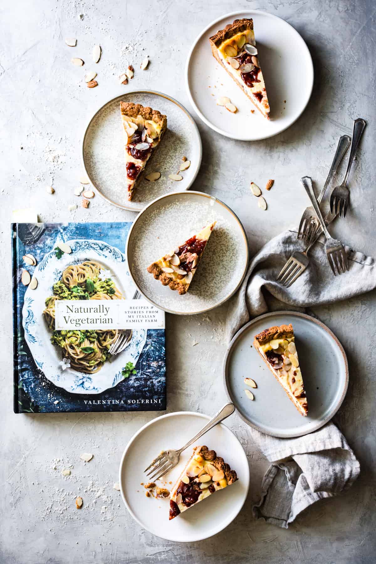Almond Crostata With Ricotta & Jam {gluten-free} and cookbook 