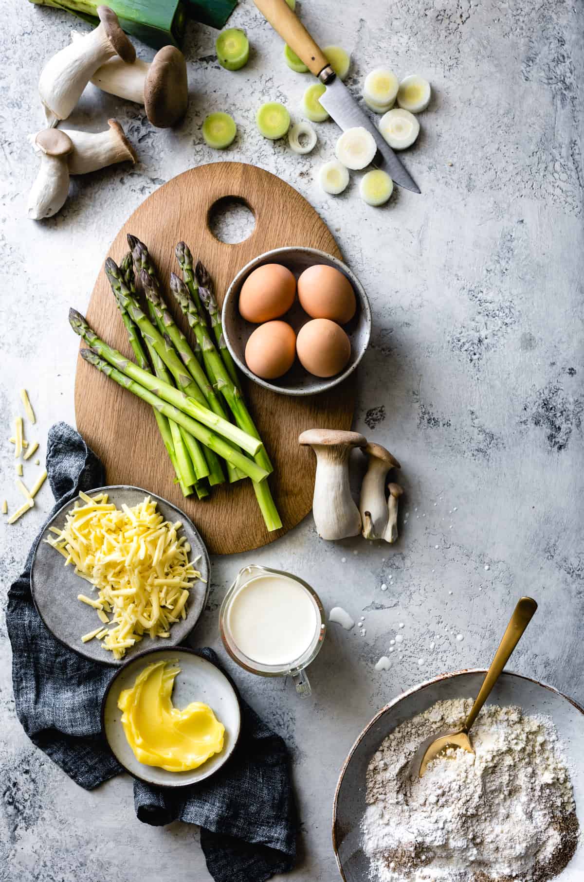 ingredients on table 