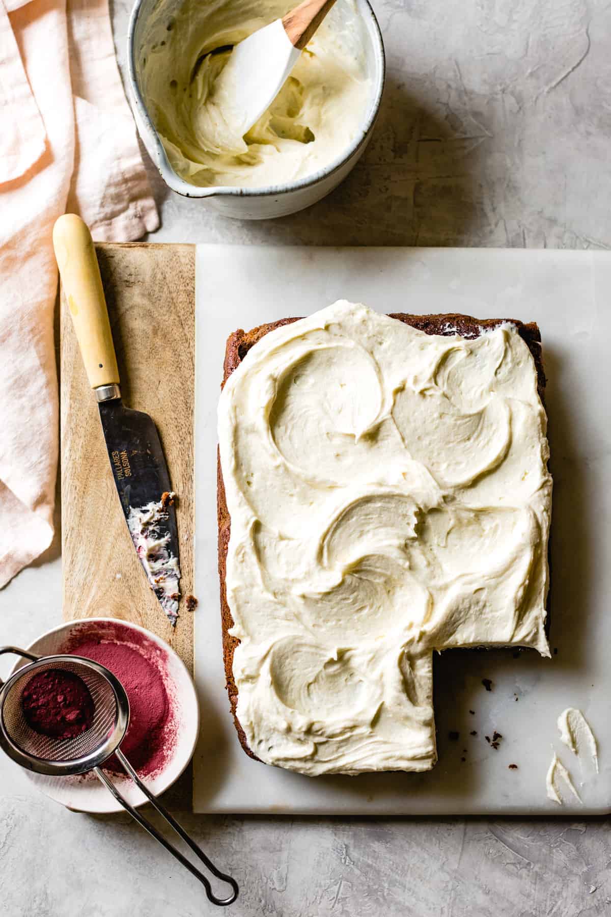 Carrot Cake With Cream Cheese Frosting Recipe | Epicurious