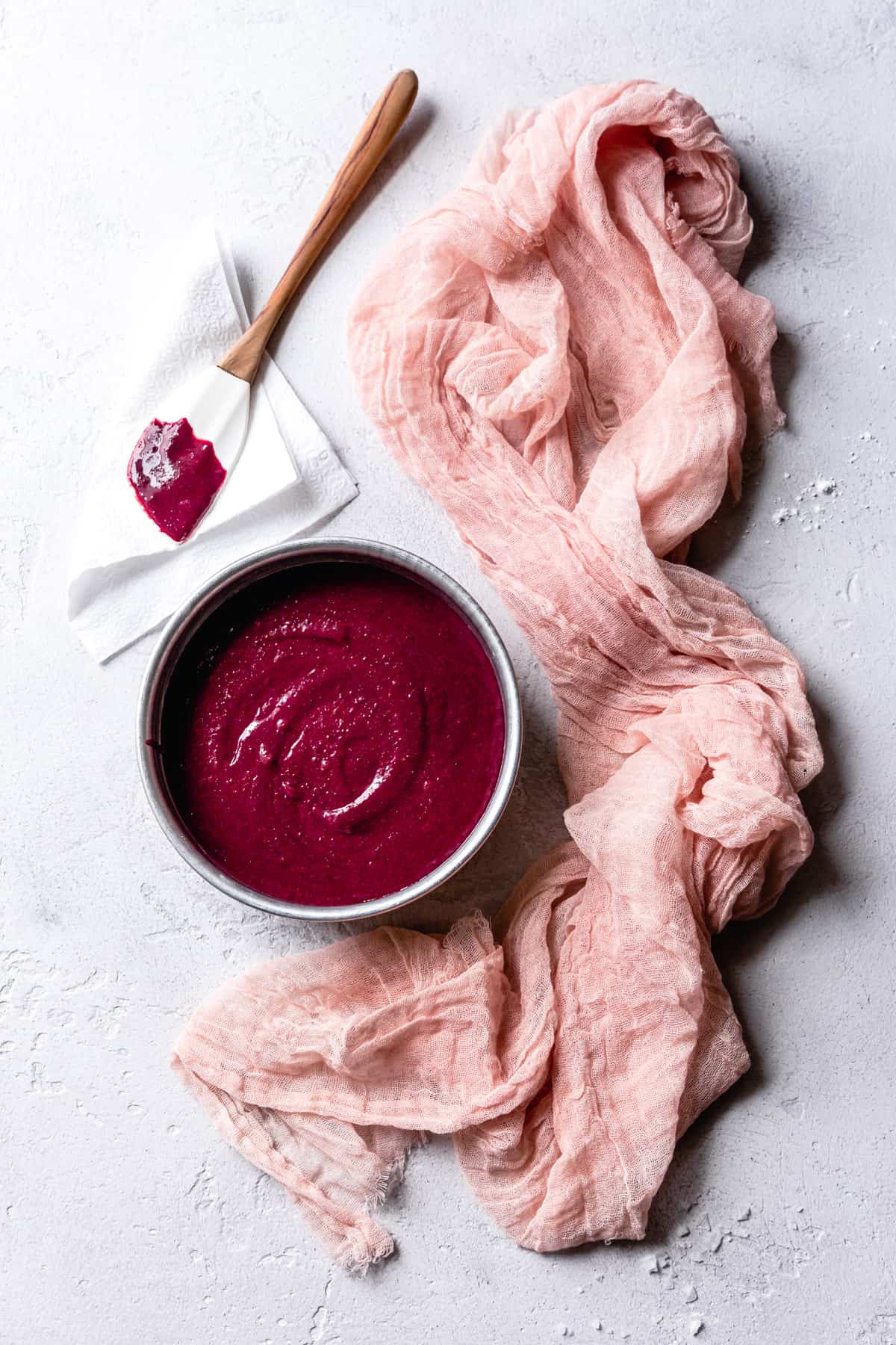 Gluten Free Red Velvet Cake Batter