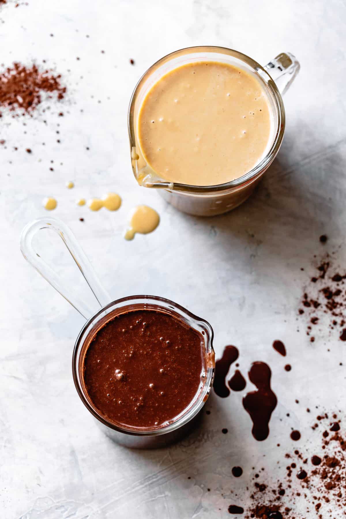 chocolate and peanut butter mix