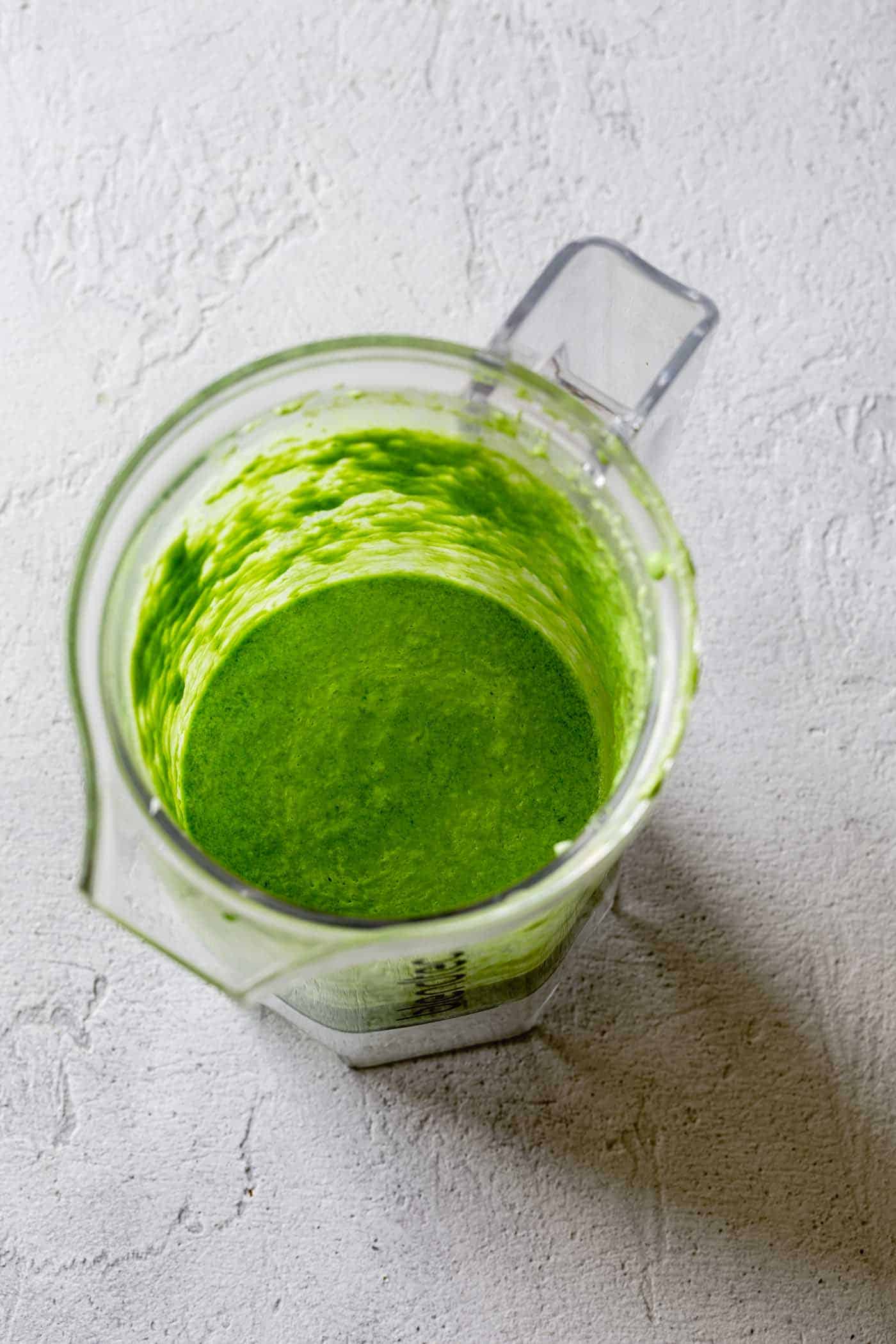 Herb puree for Green Goddess Mashed Potatoes