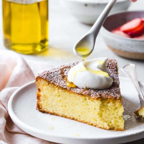 Super Moist Gluten-Free Olive Oil Cake with Almond Flour • The