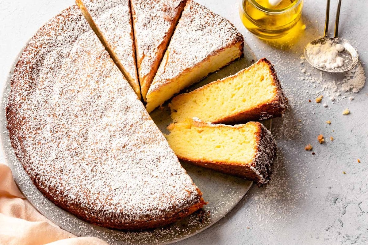 Scandinavian Almond Cake - Make Mine Lemon