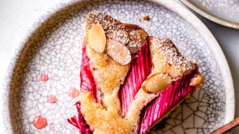 Gluten-Free Rhubarb Cake with Almond Flour • The Bojon Gourmet
