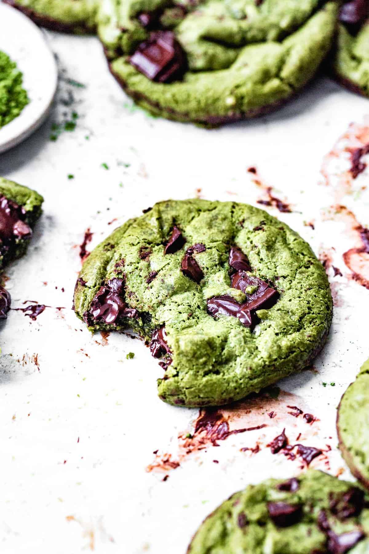 Keto Matcha Cookies (Low-Carb, Grain-Free) - The Harvest Skillet