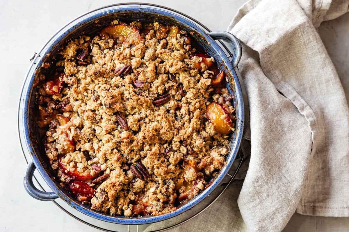 Baked until golden and bubbly